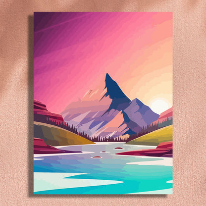 Beautiful Mountain Canvas Art